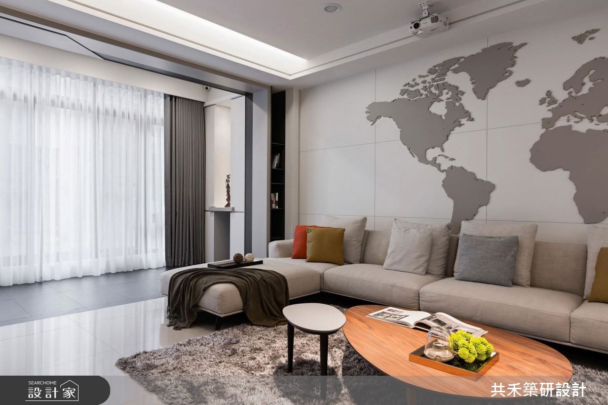 106坪預售屋＿現代風客廳案例圖片＿共禾築研設計有限公司＿共禾築研_31之2