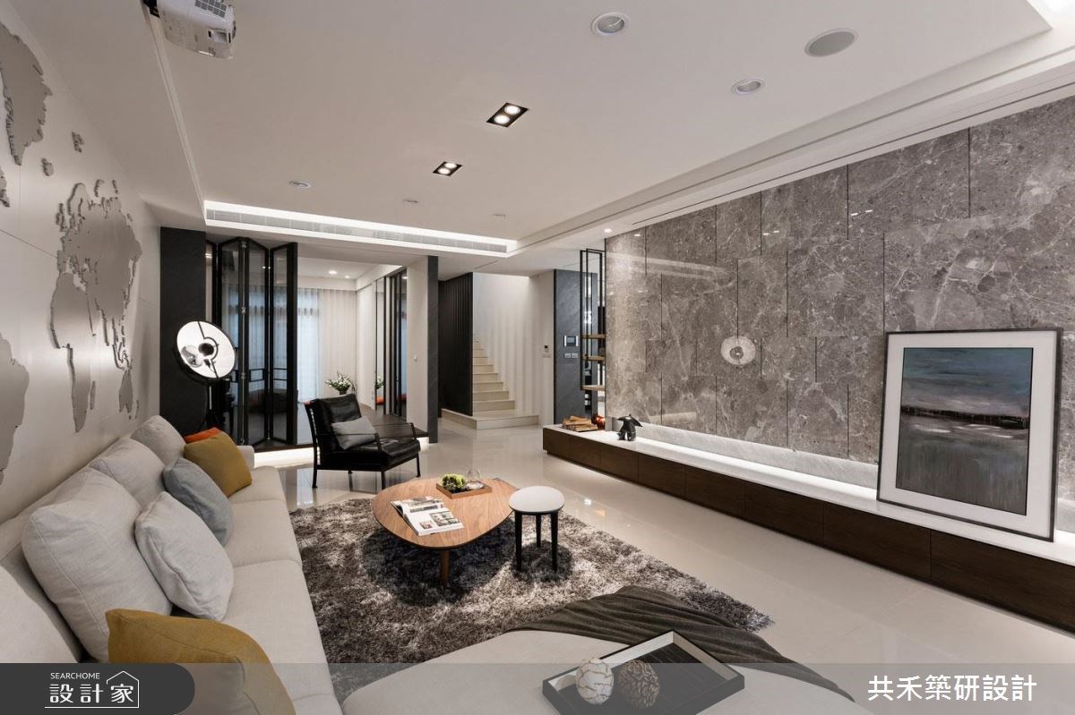 106坪預售屋＿現代風樓梯案例圖片＿共禾築研設計有限公司＿共禾築研_31之4