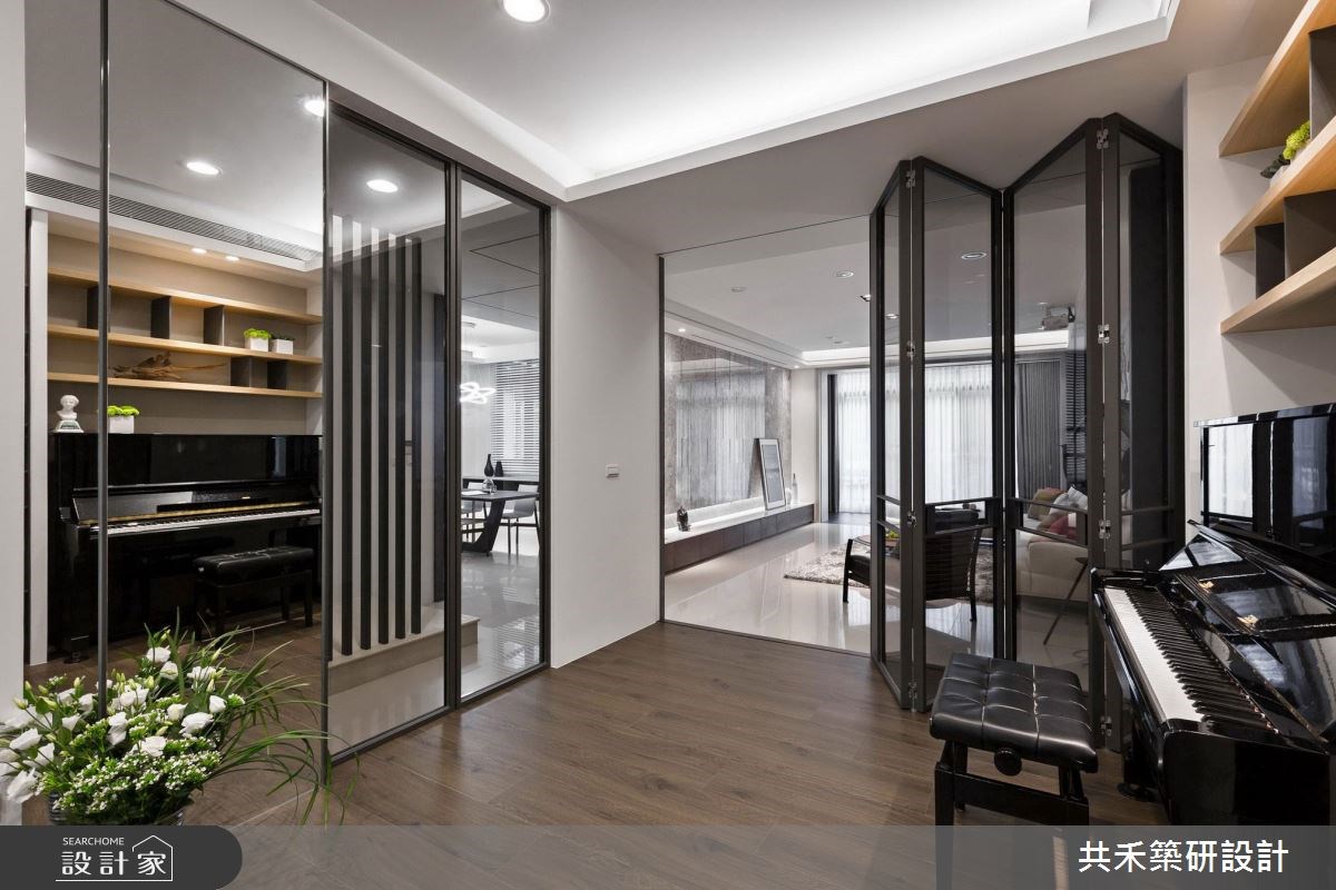 106坪預售屋＿現代風客廳書房案例圖片＿共禾築研設計有限公司＿共禾築研_31之14