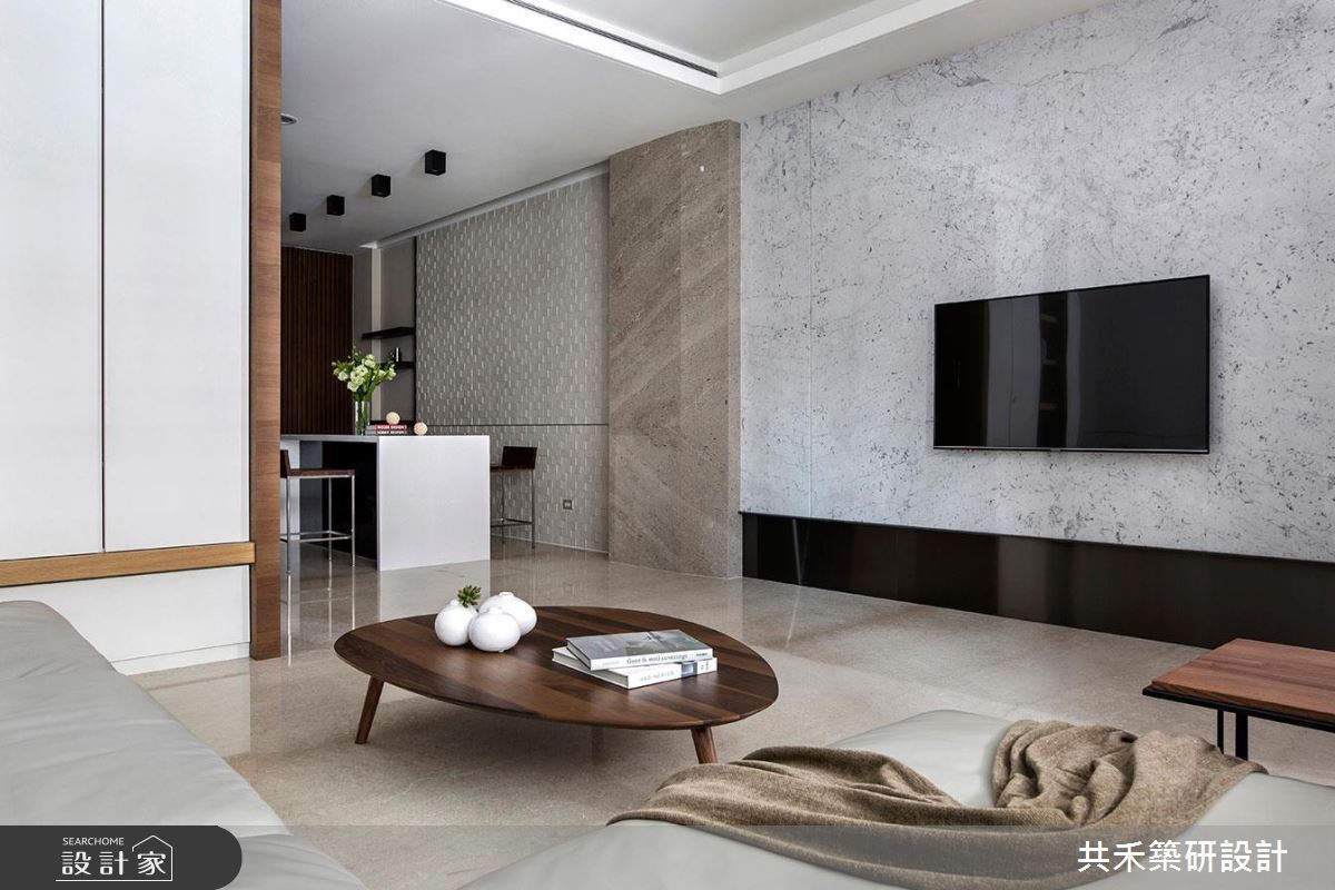 135坪新成屋(5年以下)＿簡約風客廳吧檯案例圖片＿共禾築研設計有限公司＿共禾築研_32之3