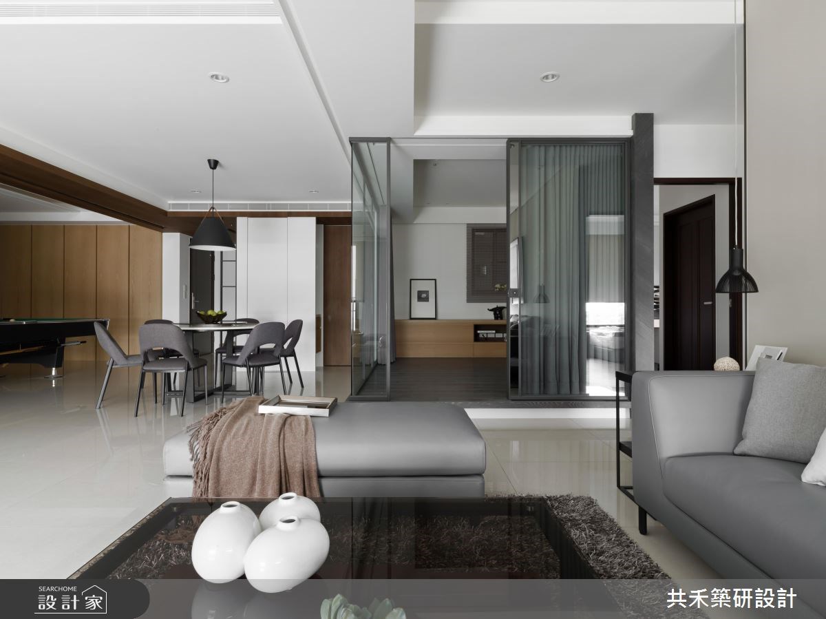 80坪預售屋＿簡約風客廳餐廳案例圖片＿共禾築研設計有限公司＿共禾築研_34之3