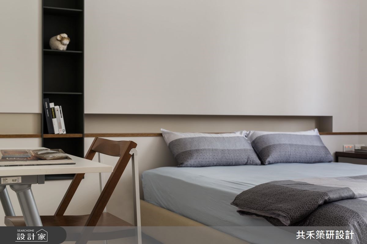85坪新成屋(5年以下)＿簡約風臥室案例圖片＿共禾築研設計有限公司＿共禾築研_35之26