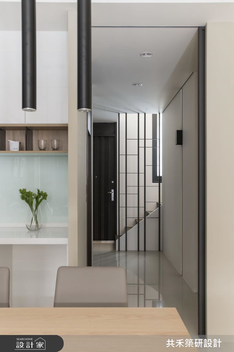 105坪老屋(16~30年)＿簡約風餐廳廚房樓梯案例圖片＿共禾築研設計有限公司＿共禾築研_37之8