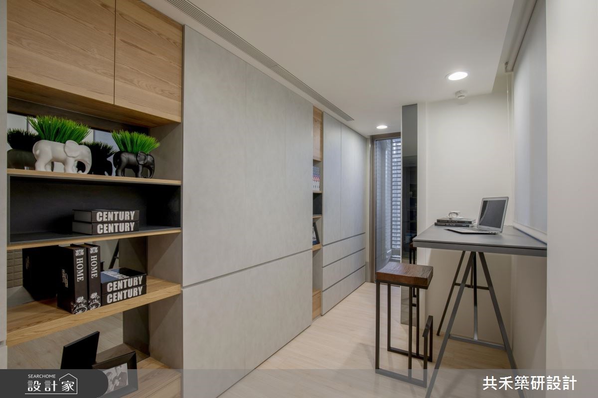 65坪新成屋(5年以下)＿簡約風書房案例圖片＿共禾築研設計有限公司＿共禾築研_38之23