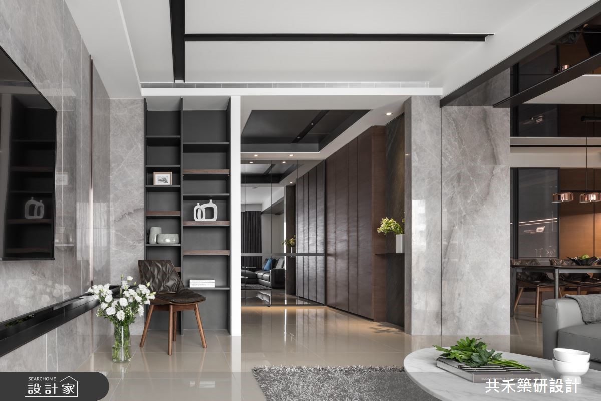 58坪新成屋(5年以下)＿簡約風客廳案例圖片＿共禾築研設計有限公司＿共禾築研_40之3