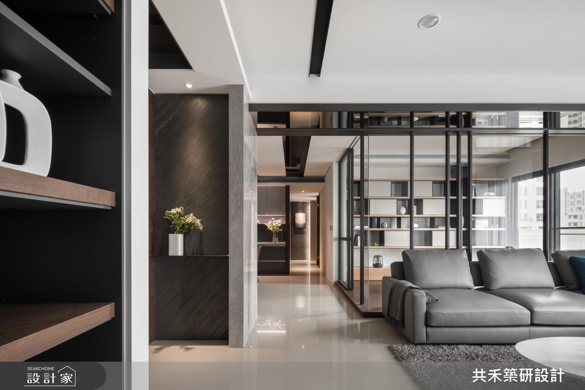 58坪新成屋(5年以下)＿簡約風客廳案例圖片＿共禾築研設計有限公司＿共禾築研_40之7