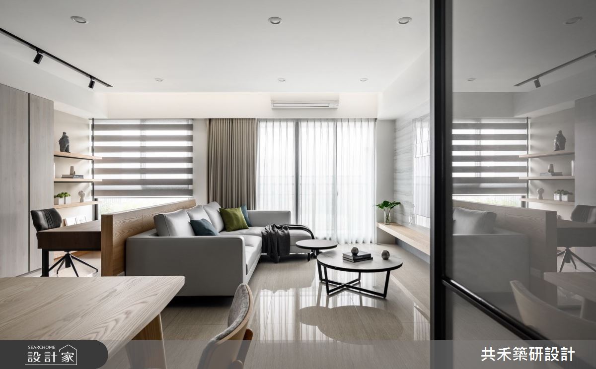 28坪新成屋(5年以下)＿現代風客廳案例圖片＿共禾築研設計有限公司＿共禾築研_45之3