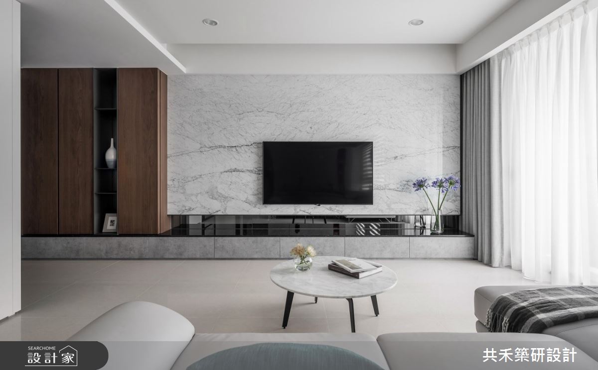 28坪新成屋(5年以下)＿現代風客廳案例圖片＿共禾築研設計有限公司＿共禾築研_47之2