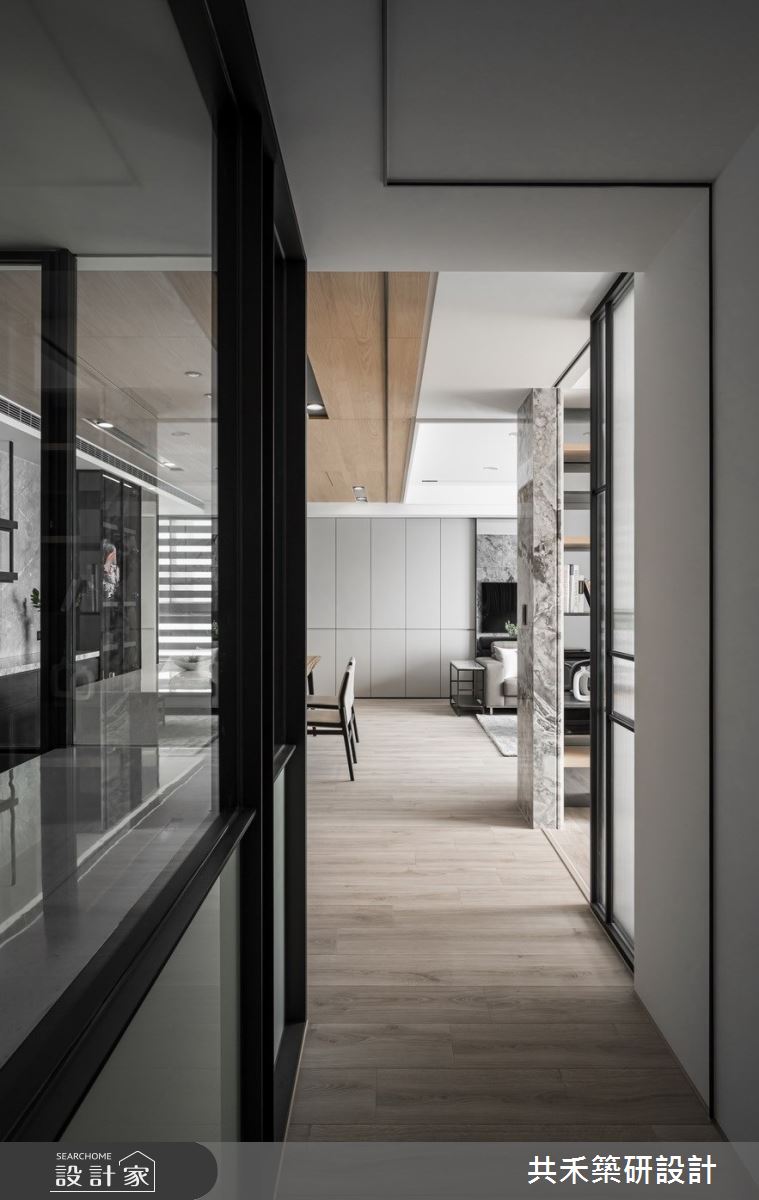 60坪新成屋(5年以下)＿現代風走廊案例圖片＿共禾築研設計有限公司＿共禾築研_48之12