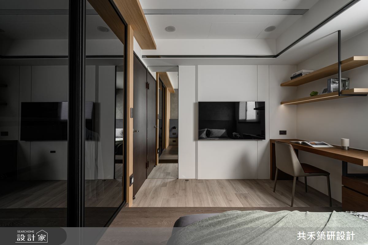 85坪新成屋(5年以下)＿現代風臥室案例圖片＿共禾築研設計有限公司＿共禾築研_52之21