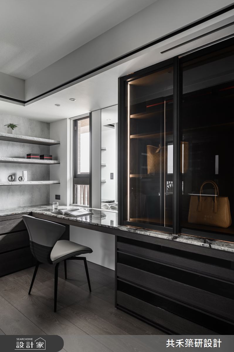 85坪新成屋(5年以下)＿現代風更衣間案例圖片＿共禾築研設計有限公司＿共禾築研_52之36