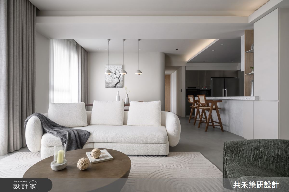 46坪新成屋(5年以下)＿簡約風客廳案例圖片＿共禾築研設計有限公司＿共禾築研_54之8