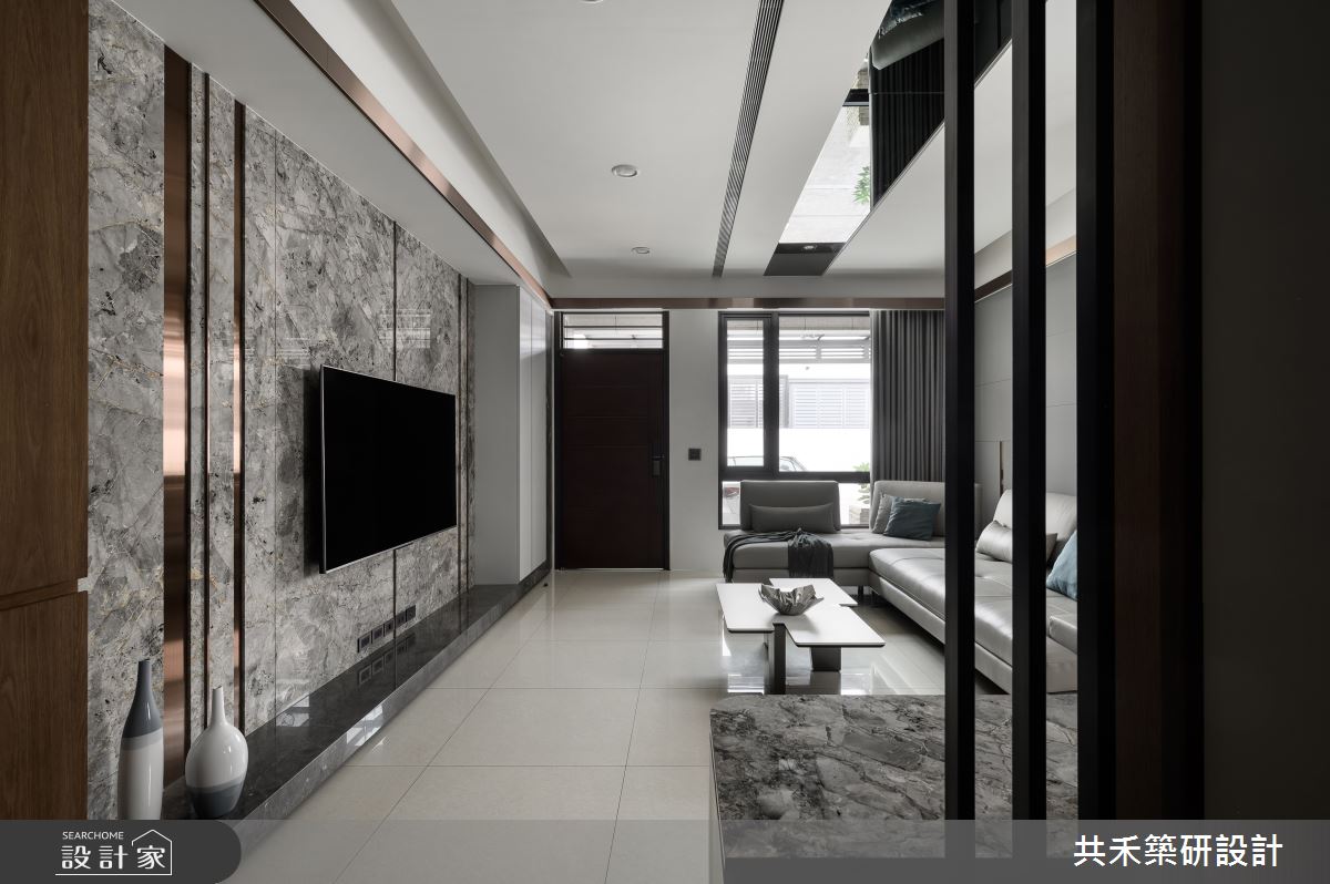 80坪新成屋(5年以下)＿現代風玄關客廳案例圖片＿共禾築研設計有限公司＿共禾築研_56之5