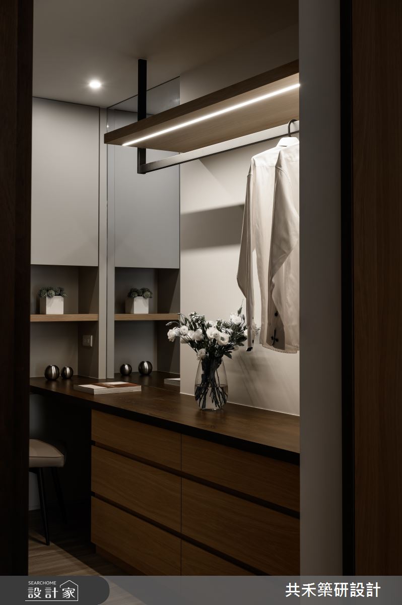 80坪新成屋(5年以下)＿現代風更衣間案例圖片＿共禾築研設計有限公司＿共禾築研_56之15