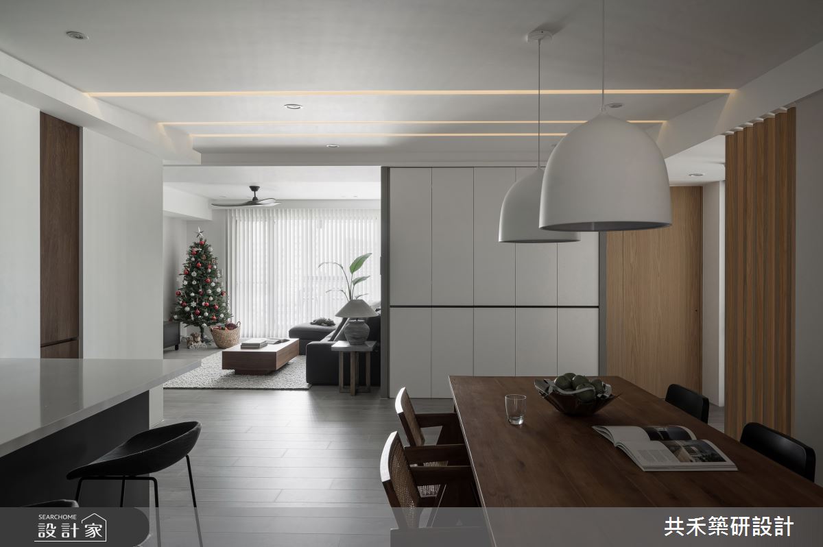 46坪老屋(16~30年)＿現代風客廳餐廳廚房案例圖片＿共禾築研設計有限公司＿共禾築研_57之7