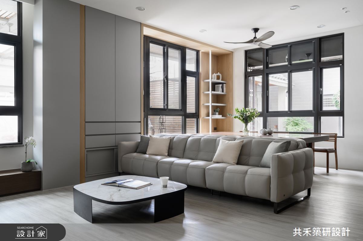 120坪老屋(16~30年)＿現代風客廳餐廳案例圖片＿共禾築研設計有限公司＿共禾築研_58之2