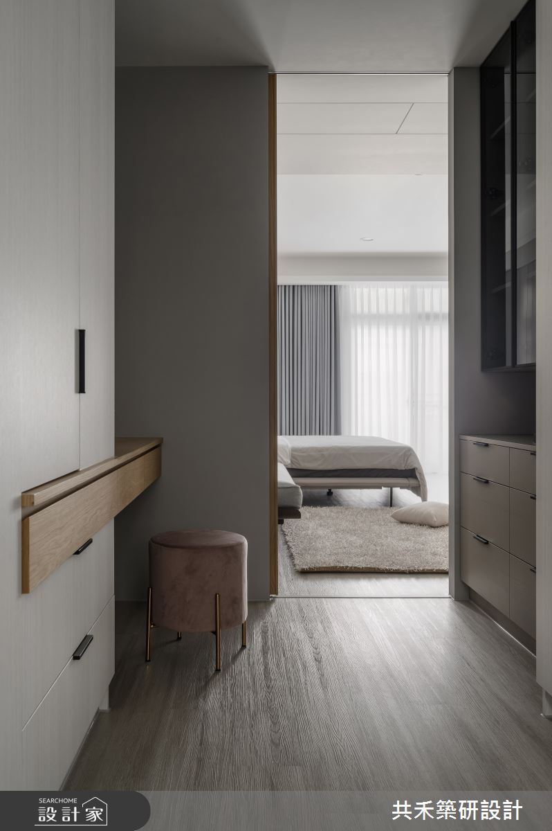 120坪老屋(16~30年)＿現代風臥室更衣間案例圖片＿共禾築研設計有限公司＿共禾築研_58之15