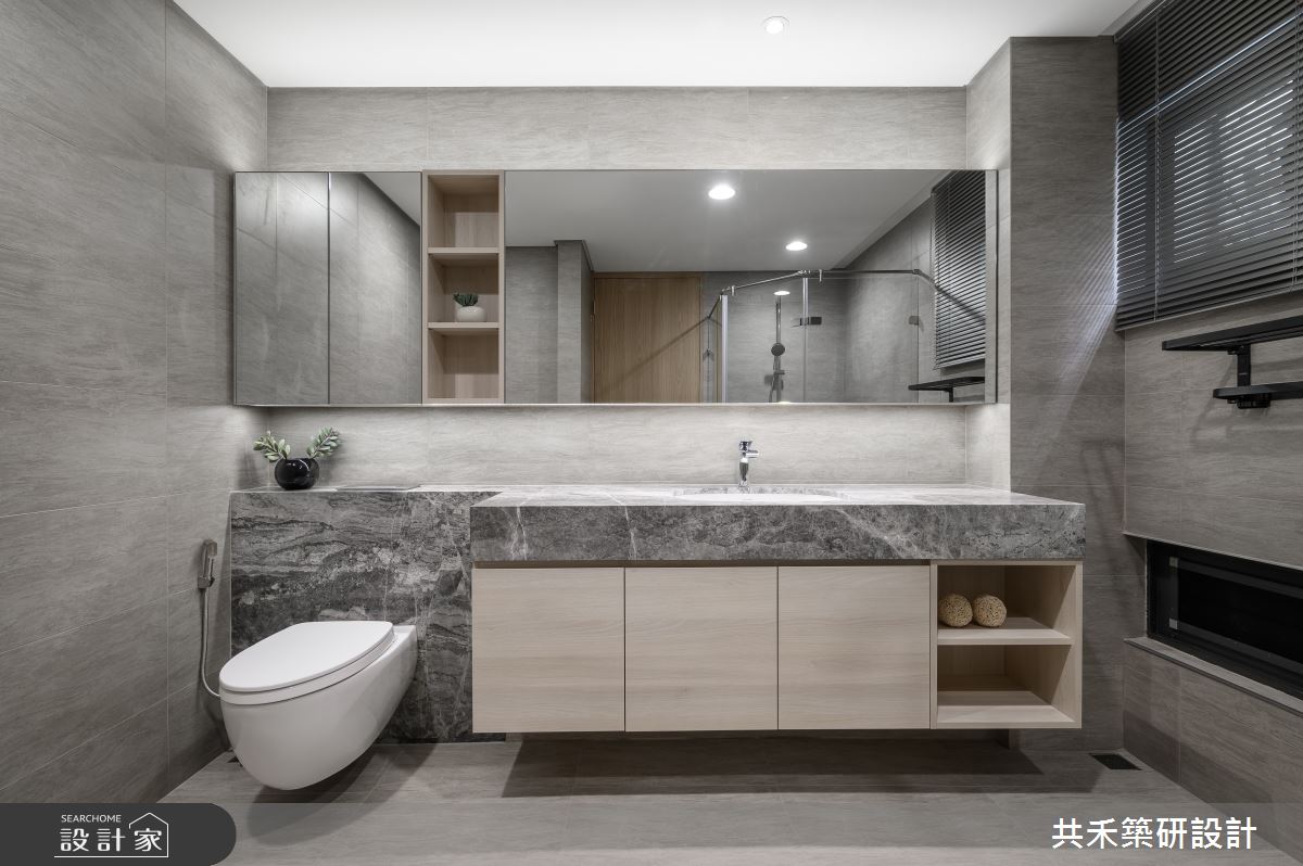 120坪老屋(16~30年)＿現代風浴室案例圖片＿共禾築研設計有限公司＿共禾築研_58之16