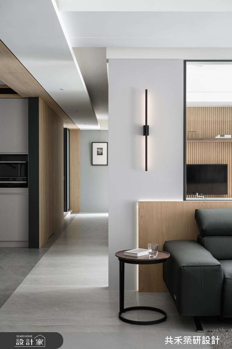 68坪毛胚屋＿現代風客廳走廊案例圖片＿共禾築研設計有限公司＿共禾築研_59之6