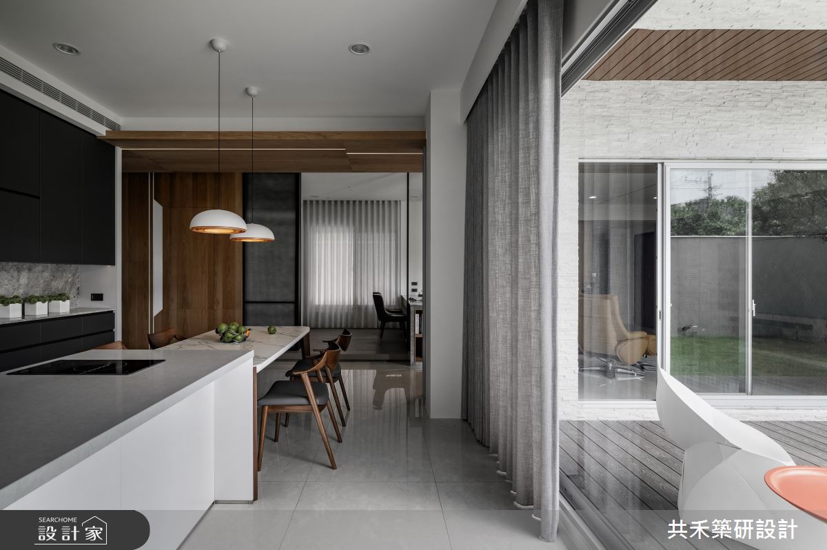 95坪毛胚屋＿現代風餐廳中島案例圖片＿共禾築研設計有限公司＿共禾築研_60之10