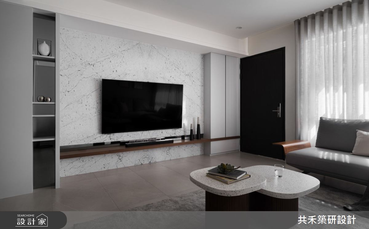 46坪預售屋＿現代風客廳案例圖片＿共禾築研設計有限公司＿共禾築研_61之2