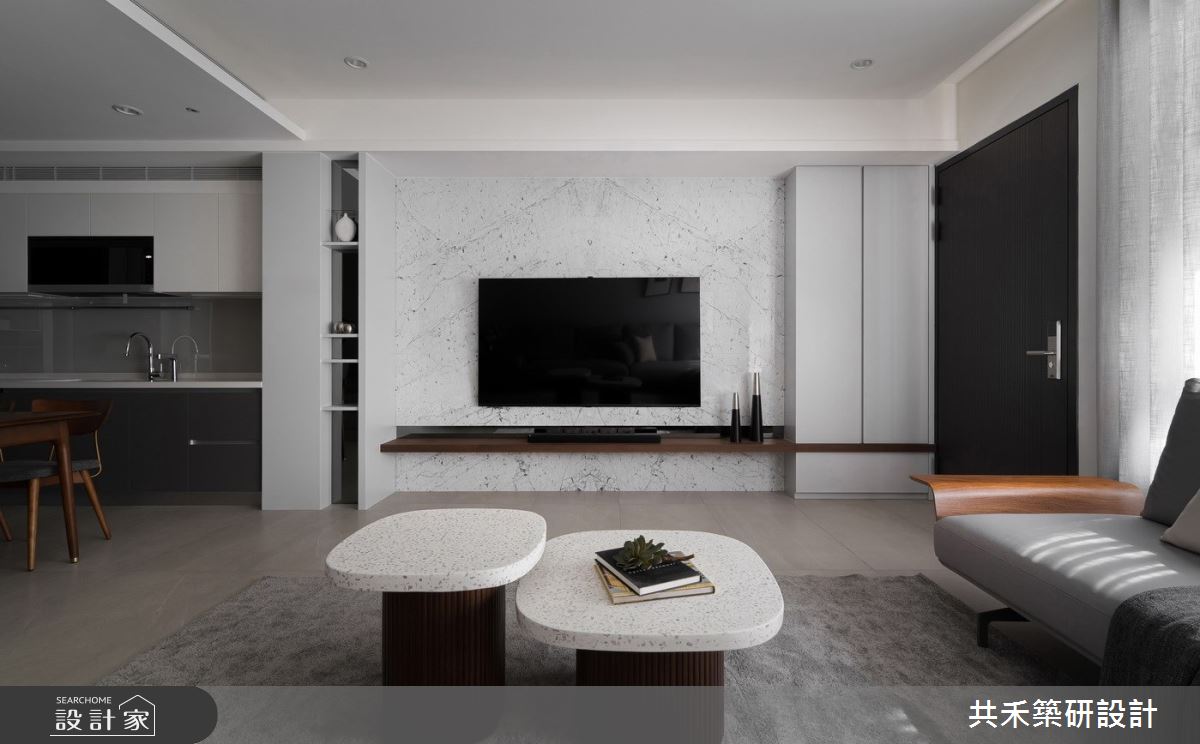 46坪預售屋＿現代風客廳案例圖片＿共禾築研設計有限公司＿共禾築研_61之3
