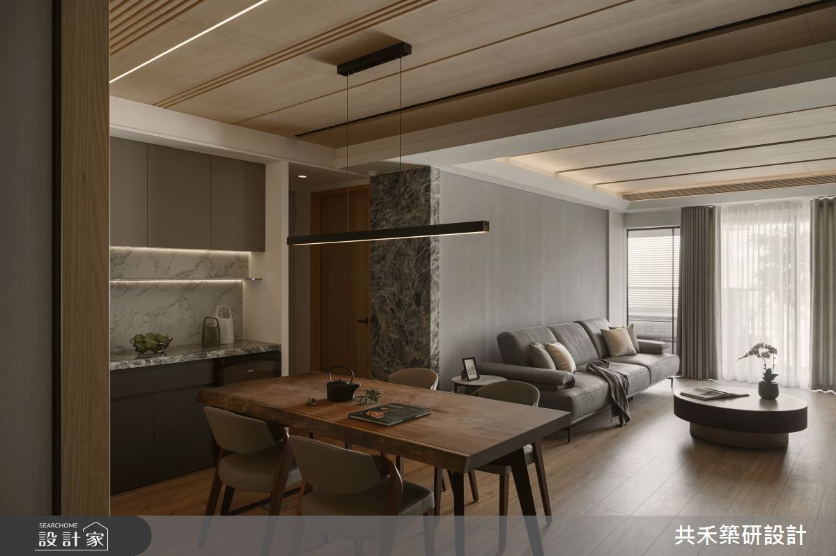 32坪預售屋＿現代風客廳餐廳案例圖片＿共禾築研設計有限公司＿共禾築研_62之4