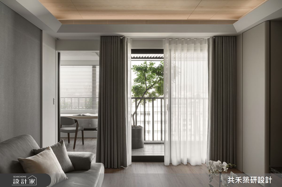 32坪預售屋＿現代風客廳陽台案例圖片＿共禾築研設計有限公司＿共禾築研_62之7
