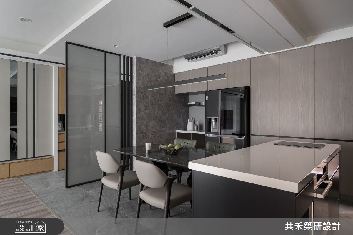 42坪中古屋(5~15年)＿現代風餐廳中島案例圖片＿共禾築研設計有限公司＿共禾築研_63之8