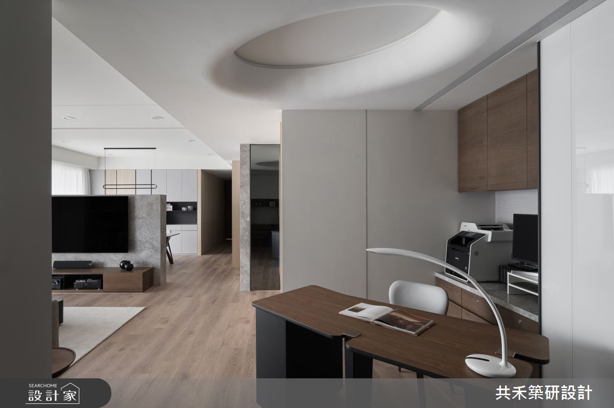 62坪預售屋＿現代風客廳書房案例圖片＿共禾築研設計有限公司＿共禾築研_64之8