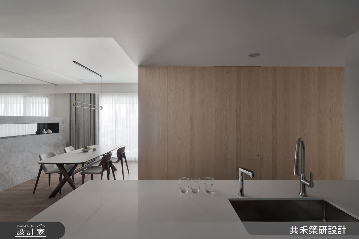 62坪預售屋＿現代風餐廳中島案例圖片＿共禾築研設計有限公司＿共禾築研_64之13