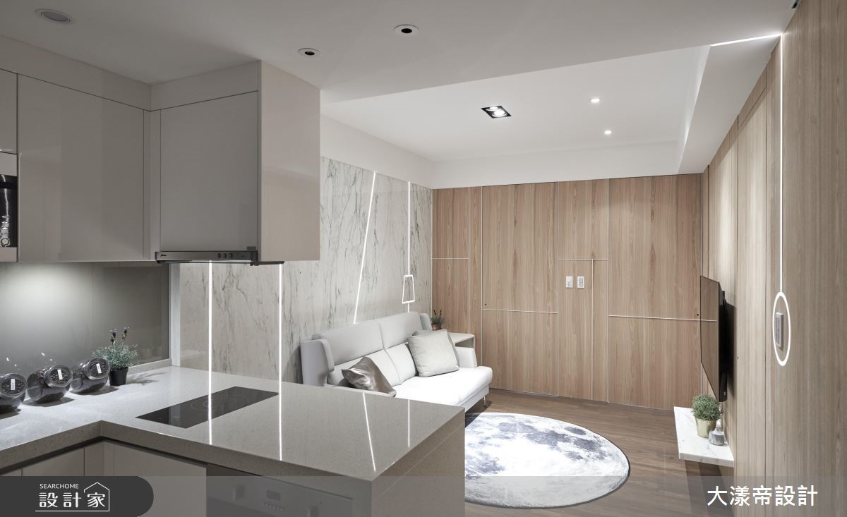 13坪新成屋(5年以下)＿現代風客廳吧檯案例圖片＿大漾帝國際室內裝修有限公司＿大漾帝_16之3