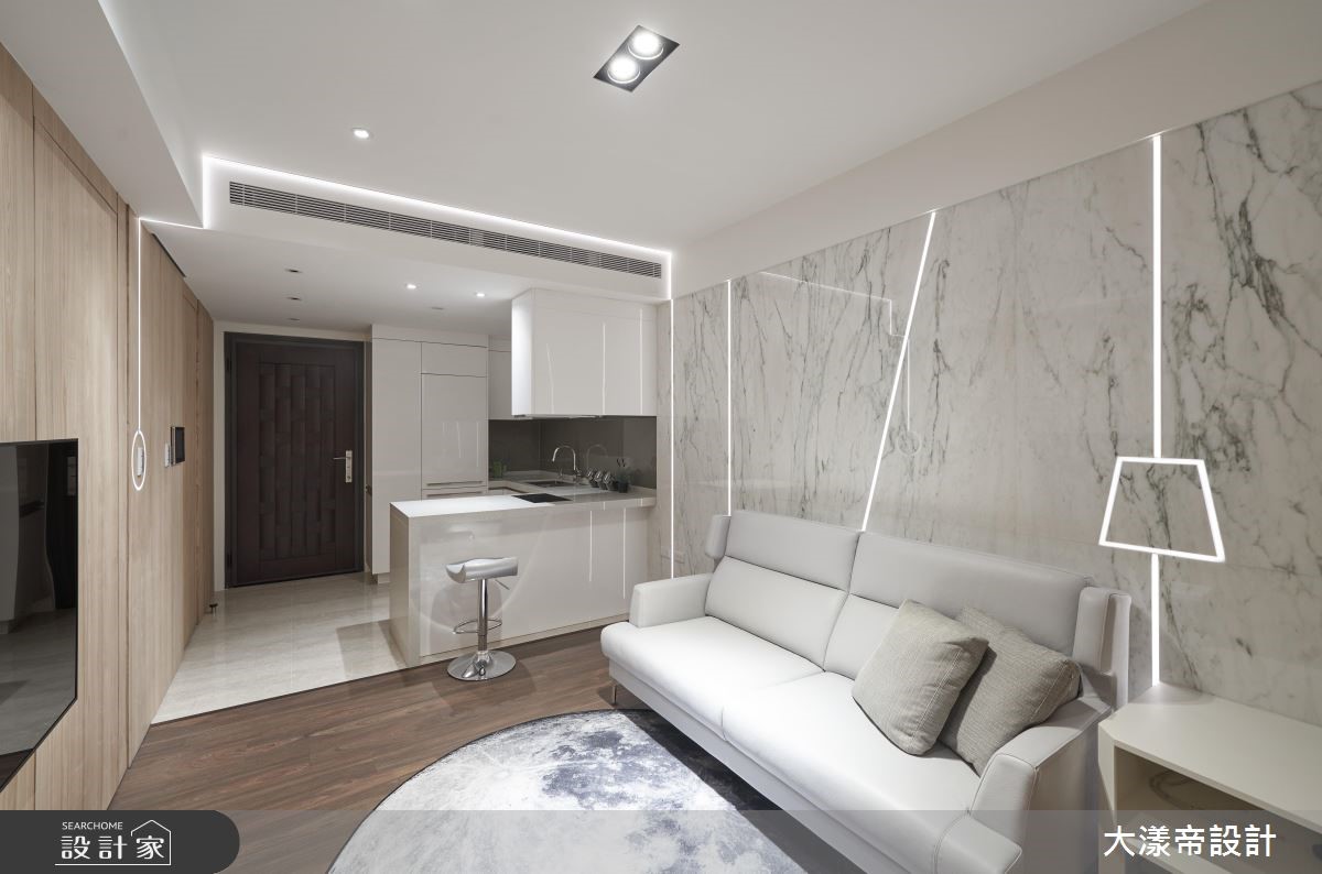 13坪新成屋(5年以下)＿現代風客廳案例圖片＿大漾帝國際室內裝修有限公司＿大漾帝_16之15