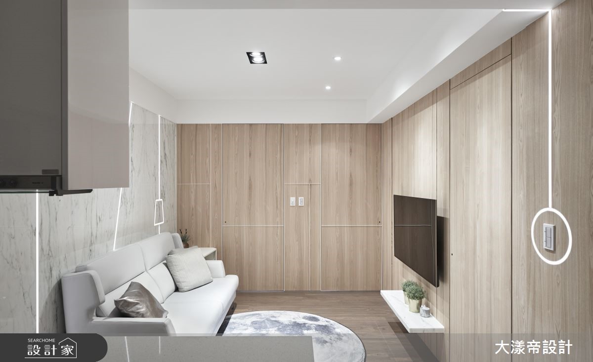13坪新成屋(5年以下)＿現代風客廳案例圖片＿大漾帝國際室內裝修有限公司＿大漾帝_16之2