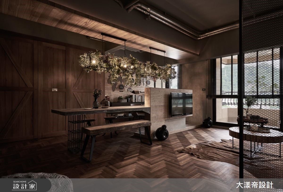 28坪新成屋(5年以下)＿工業風餐廳案例圖片＿大漾帝國際室內裝修有限公司＿大漾帝_17之4