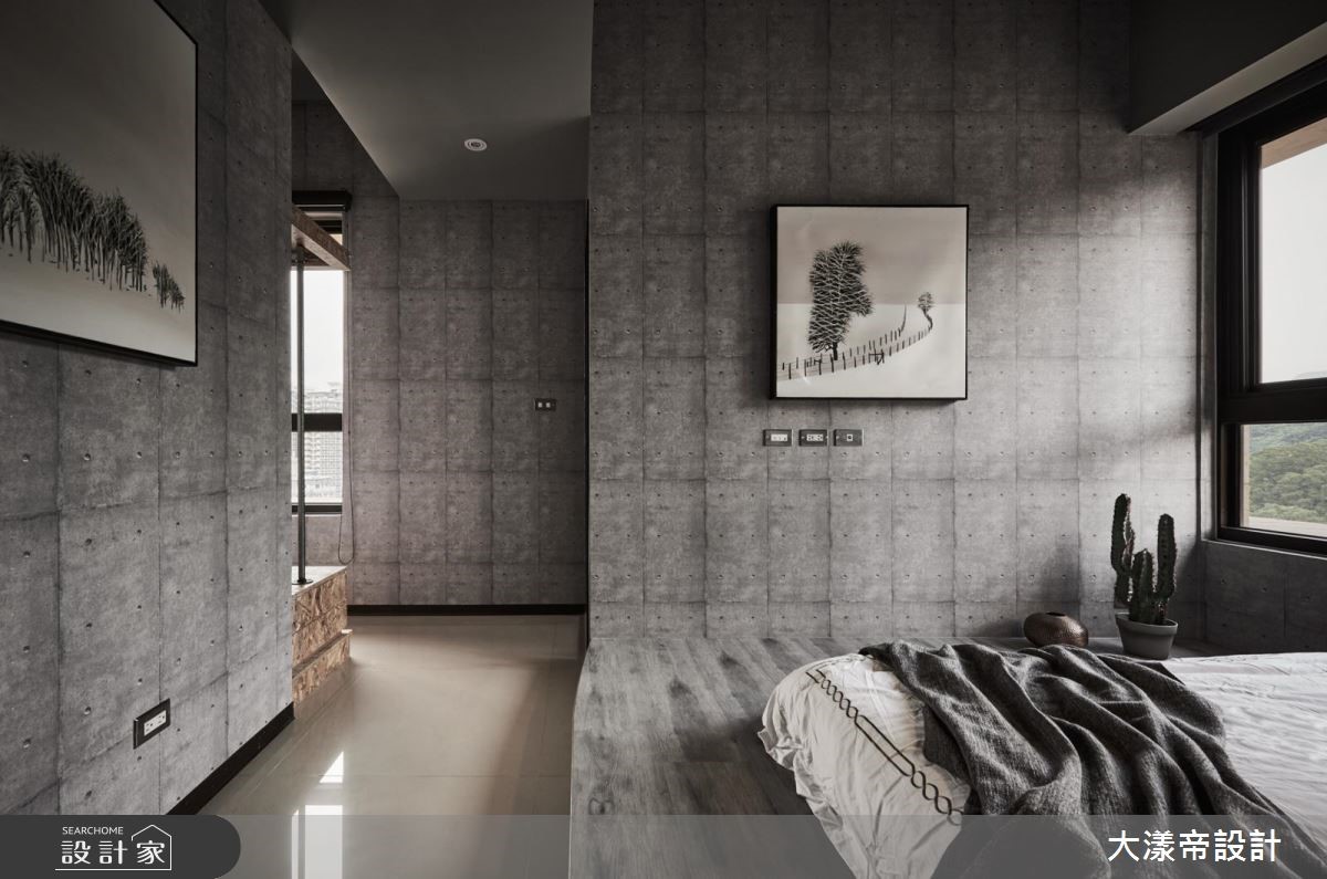 28坪新成屋(5年以下)＿工業風臥室案例圖片＿大漾帝國際室內裝修有限公司＿大漾帝_17之20