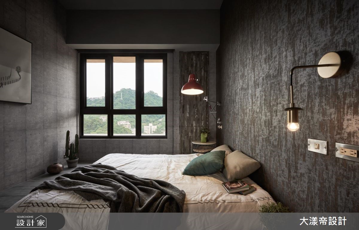 28坪新成屋(5年以下)＿工業風臥室案例圖片＿大漾帝國際室內裝修有限公司＿大漾帝_17之19