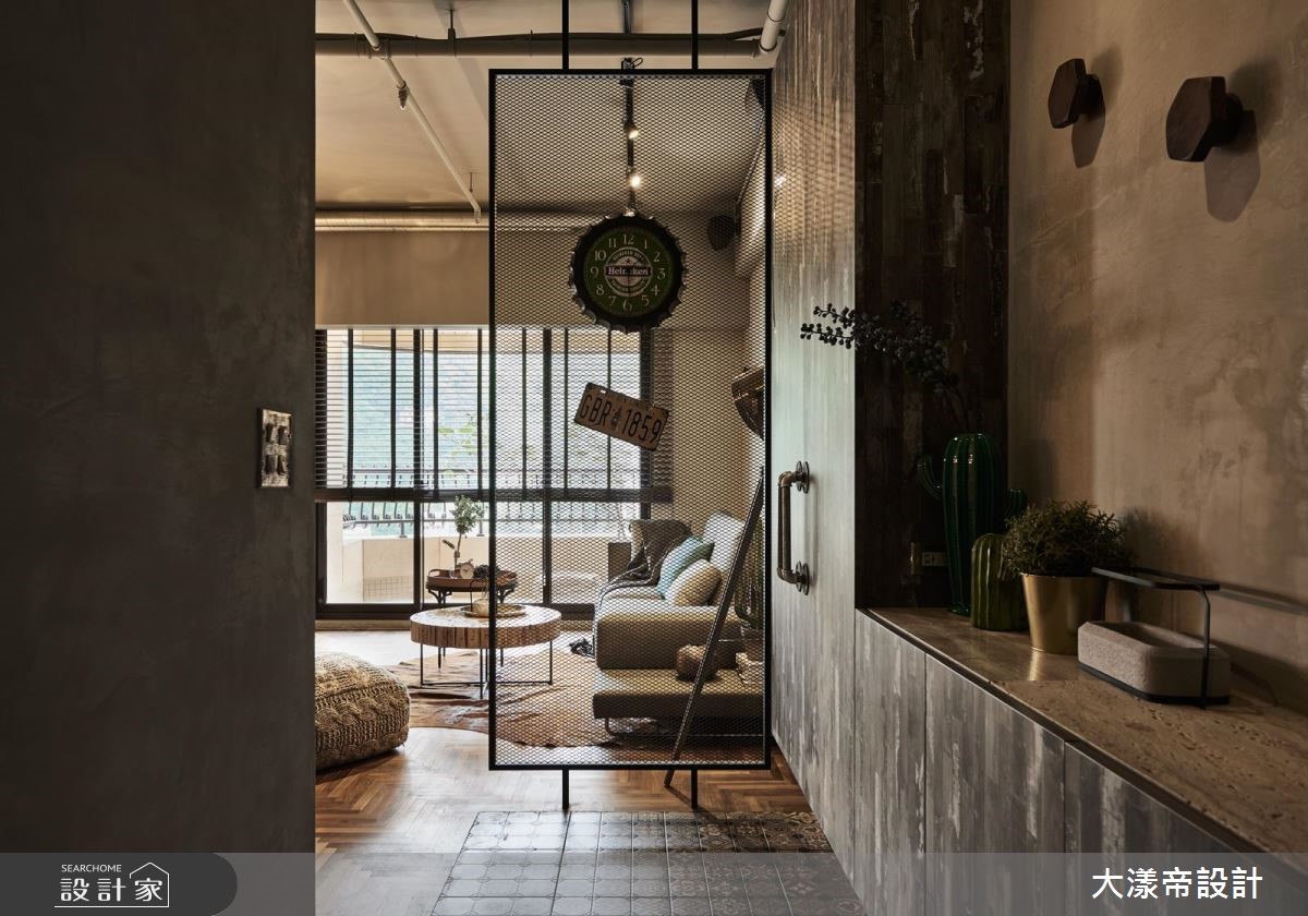 28坪新成屋(5年以下)＿工業風玄關案例圖片＿大漾帝國際室內裝修有限公司＿大漾帝_17之1