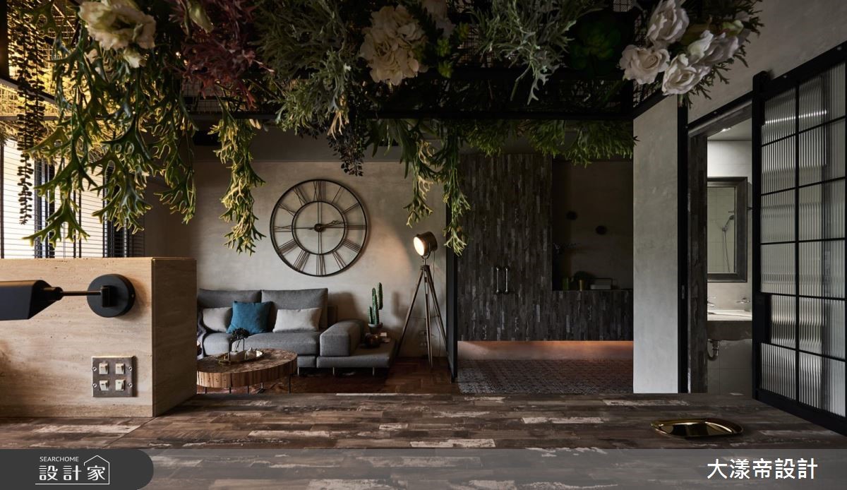 28坪新成屋(5年以下)＿工業風客廳案例圖片＿大漾帝國際室內裝修有限公司＿大漾帝_17之8