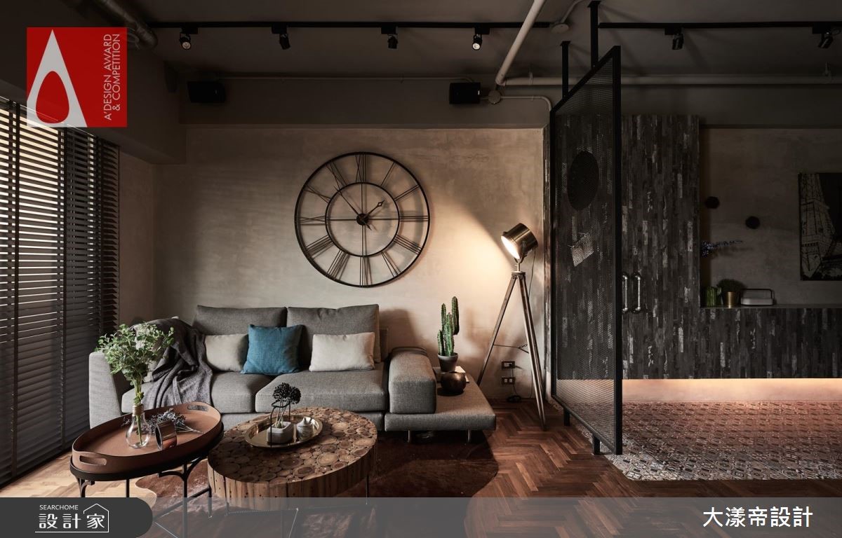 28坪新成屋(5年以下)＿工業風客廳案例圖片＿大漾帝國際室內裝修有限公司＿大漾帝_17之9