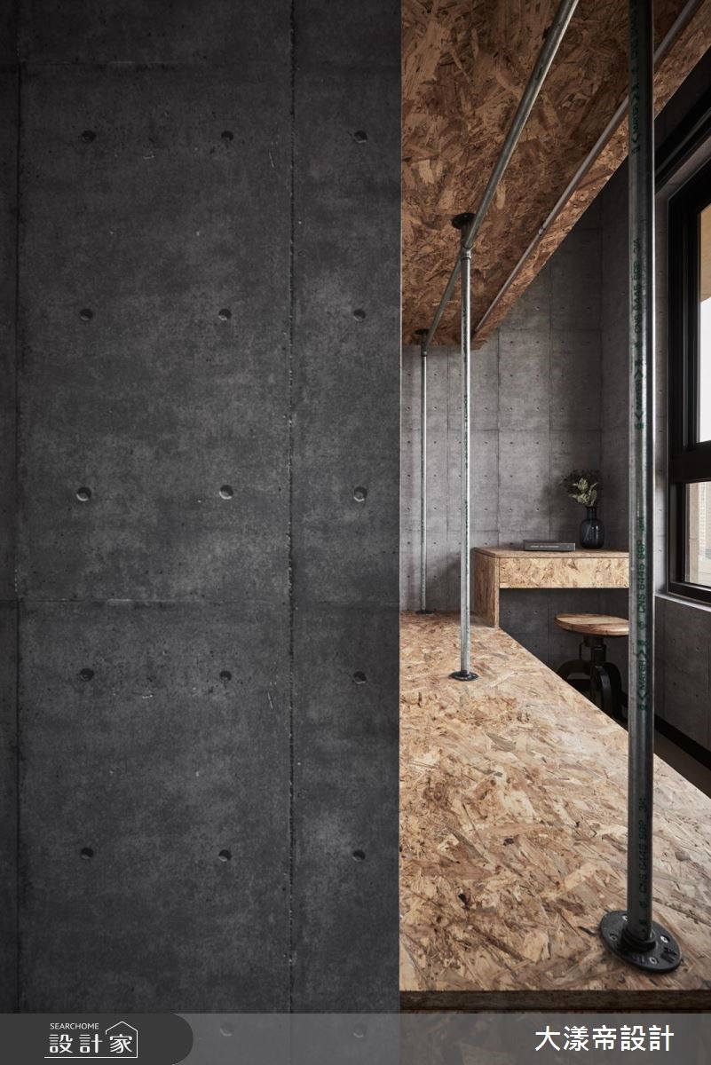 28坪新成屋(5年以下)＿工業風臥室案例圖片＿大漾帝國際室內裝修有限公司＿大漾帝_17之21