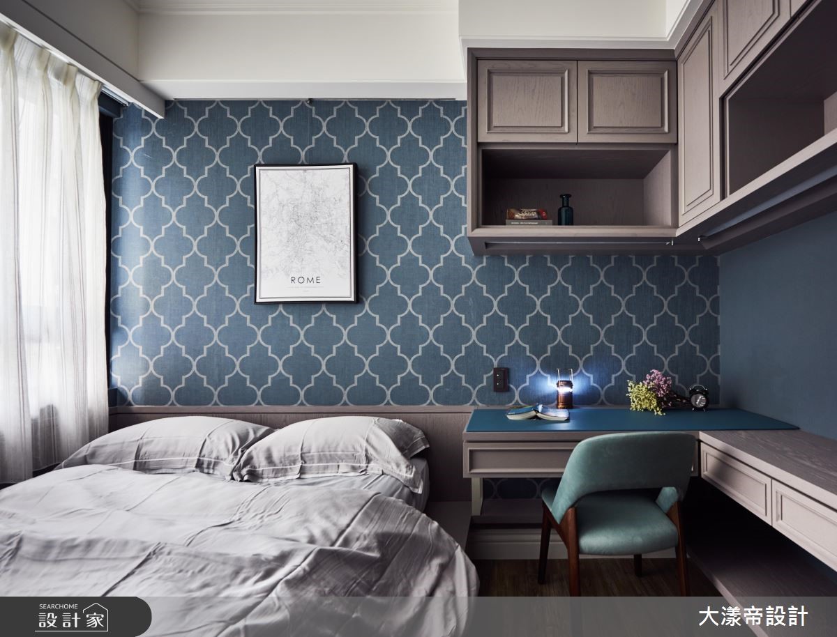 40坪新成屋(5年以下)＿混搭風臥室案例圖片＿大漾帝國際室內裝修有限公司＿大漾帝_18之26