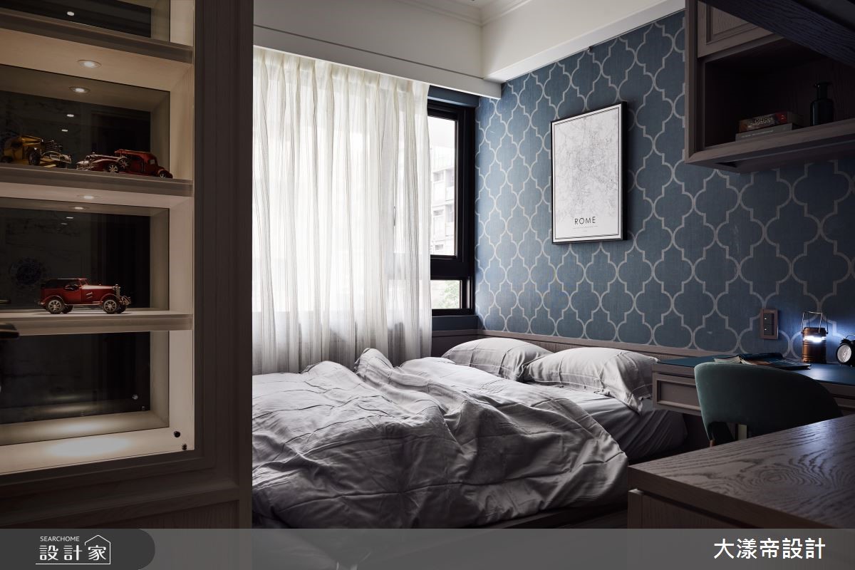 40坪新成屋(5年以下)＿混搭風臥室案例圖片＿大漾帝國際室內裝修有限公司＿大漾帝_18之25