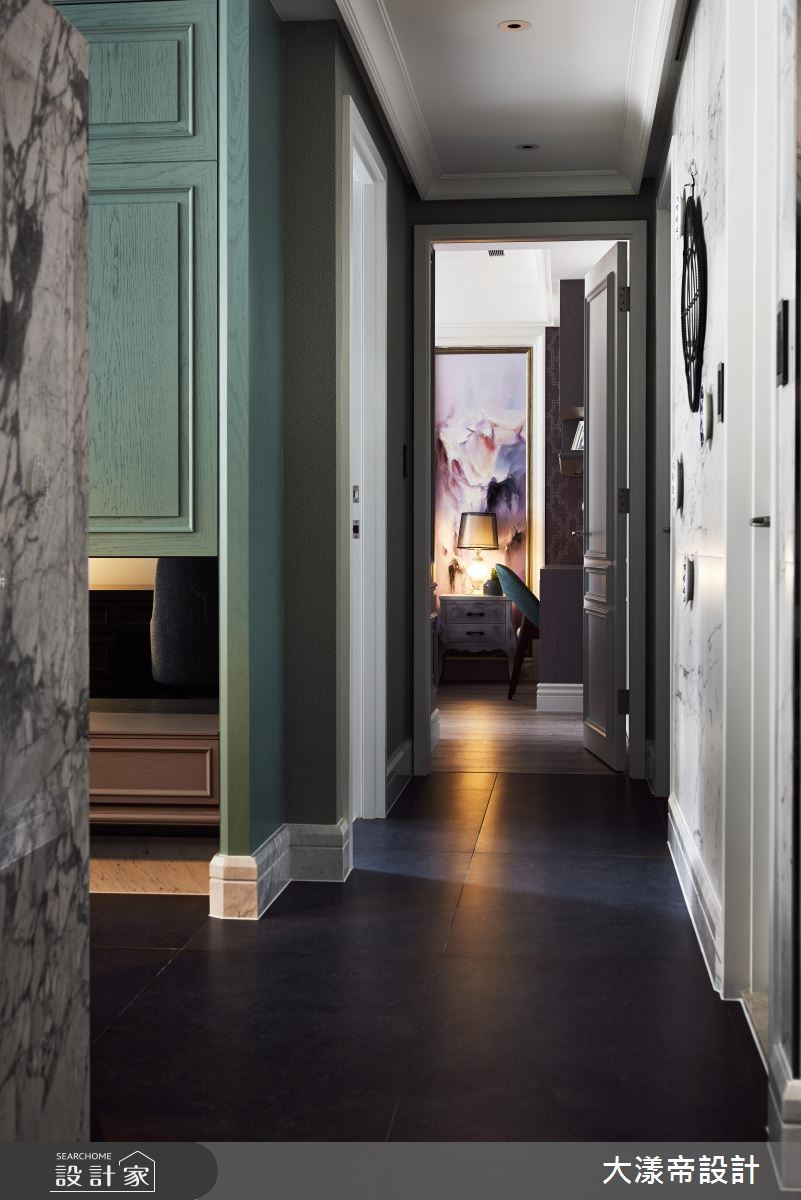 40坪新成屋(5年以下)＿混搭風走廊案例圖片＿大漾帝國際室內裝修有限公司＿大漾帝_18之21