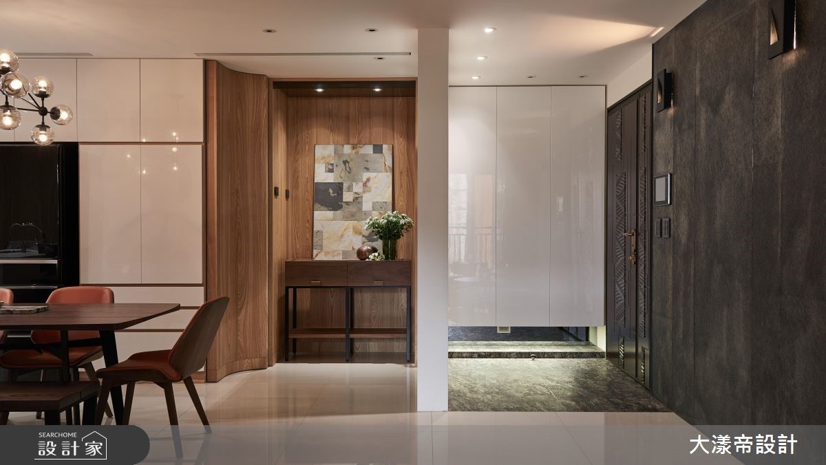 40坪新成屋(5年以下)＿混搭風玄關案例圖片＿大漾帝國際室內裝修有限公司＿大漾帝_19之14