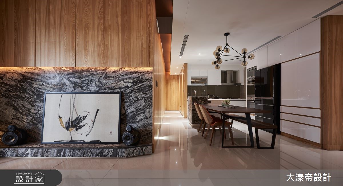 40坪新成屋(5年以下)＿混搭風客廳餐廳案例圖片＿大漾帝國際室內裝修有限公司＿大漾帝_19之10