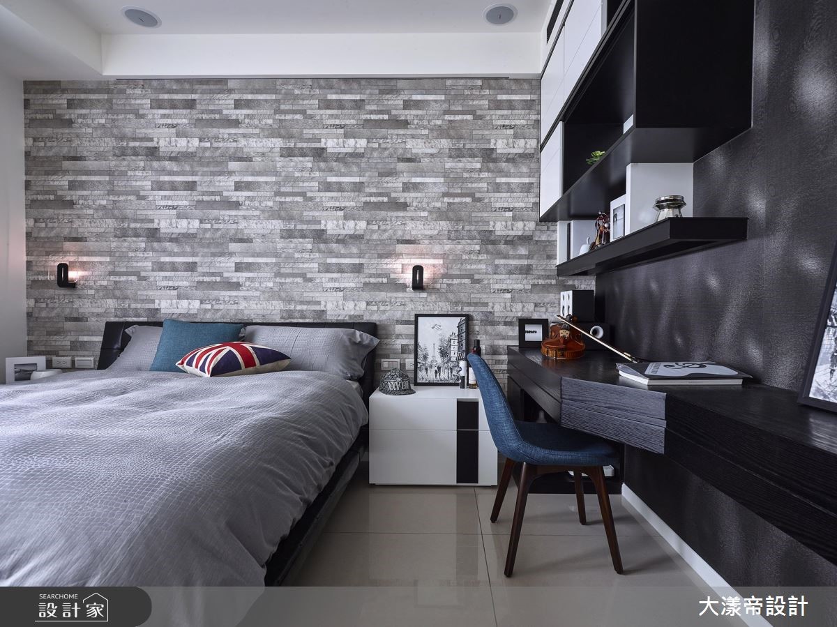 40坪新成屋(5年以下)＿新中式風臥室客房案例圖片＿大漾帝國際室內裝修有限公司＿大漾帝_20之22