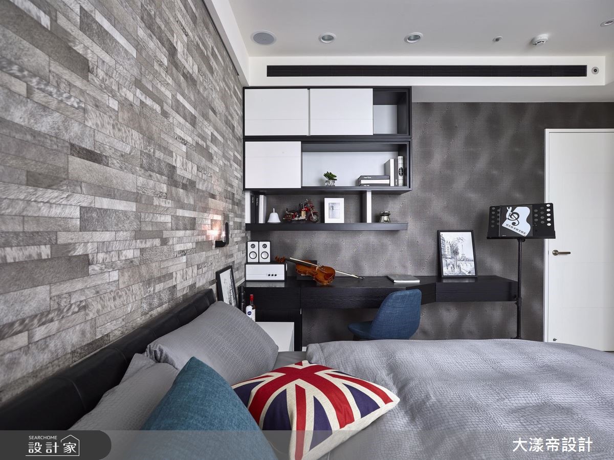 40坪新成屋(5年以下)＿新中式風臥室客房案例圖片＿大漾帝國際室內裝修有限公司＿大漾帝_20之25