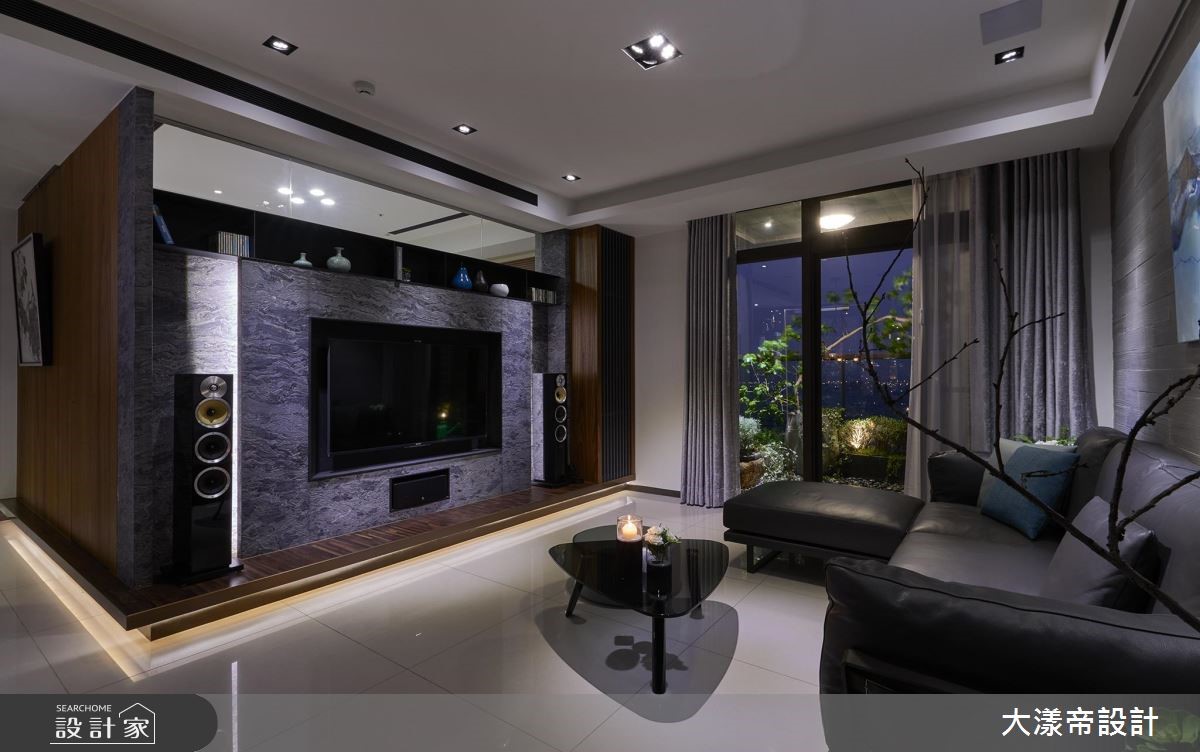 40坪新成屋(5年以下)＿新中式風客廳案例圖片＿大漾帝國際室內裝修有限公司＿大漾帝_20之11