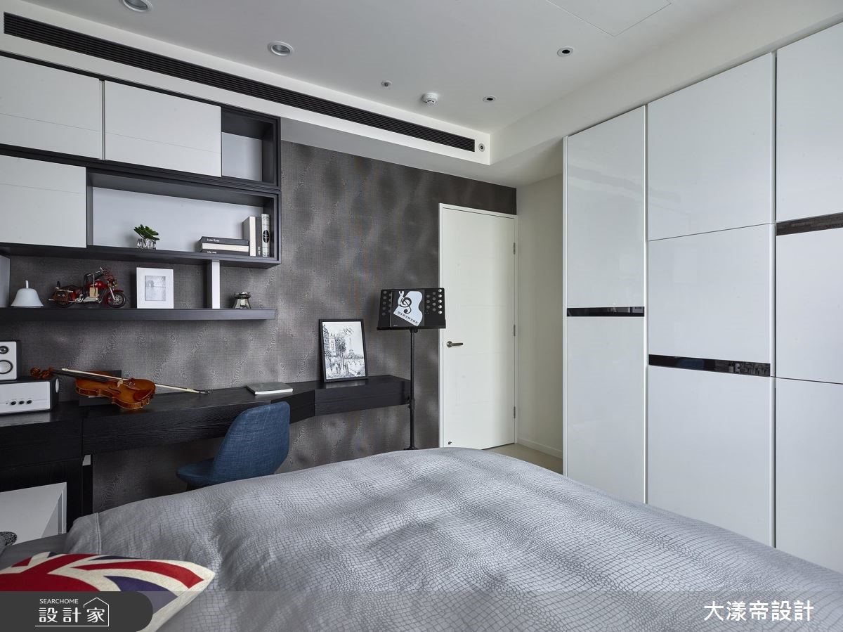 40坪新成屋(5年以下)＿新中式風臥室客房案例圖片＿大漾帝國際室內裝修有限公司＿大漾帝_20之24